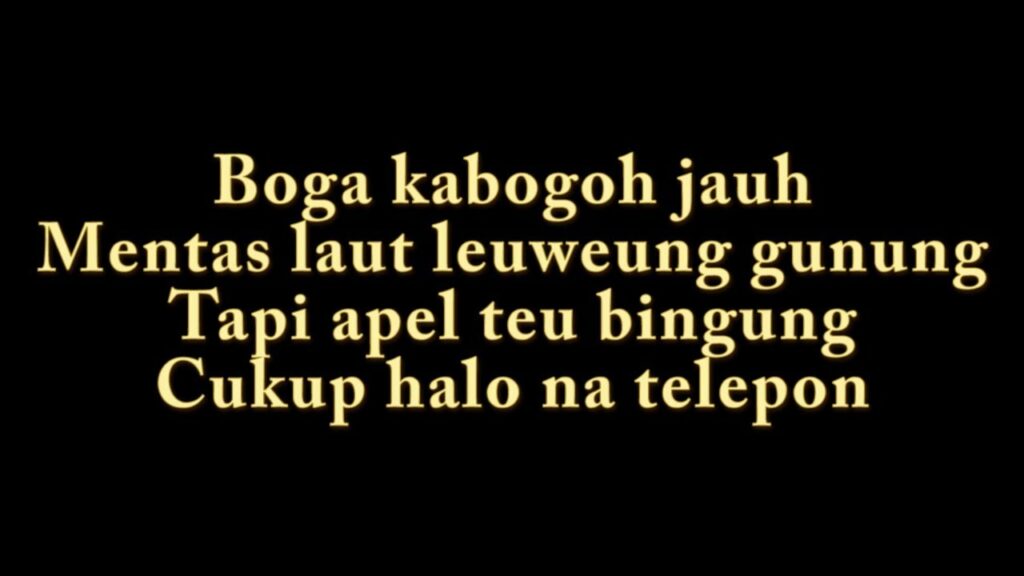 kunci gitar darso kabogoh jauh