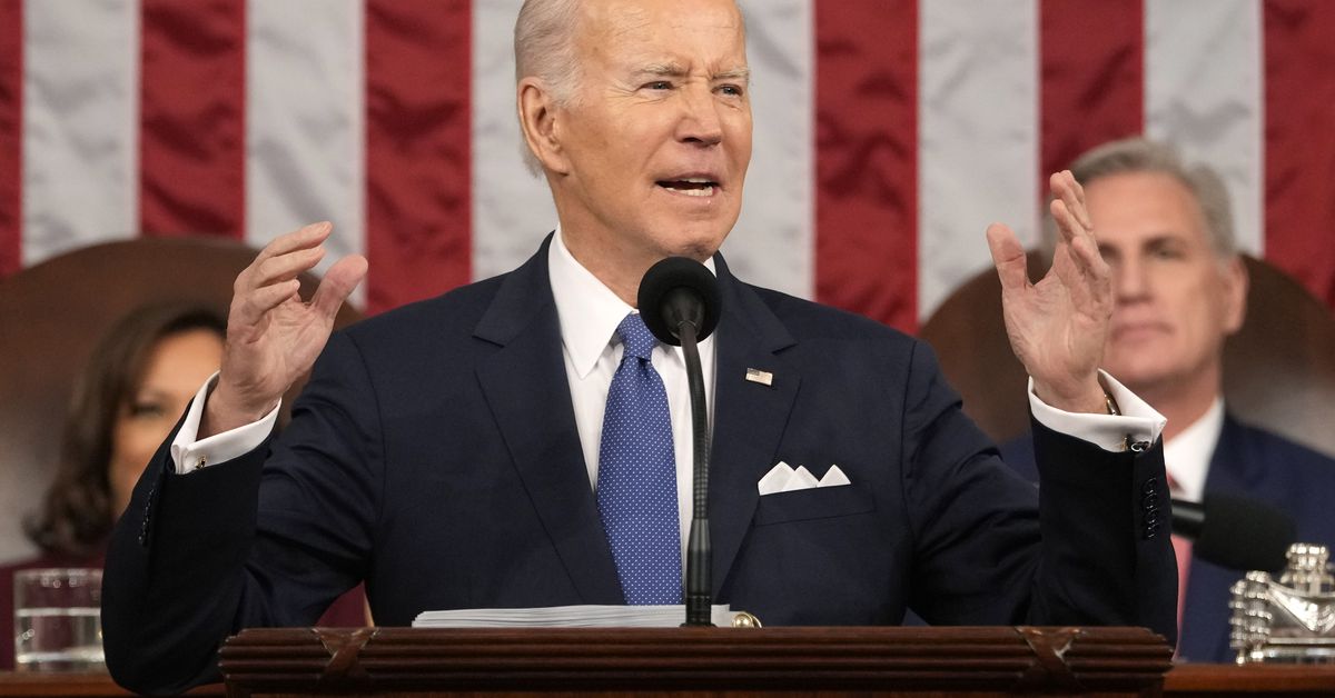 Biden berdemonstrasi melawan Big Tech dalam pidato State of the Union

 – Warungku Teknologi