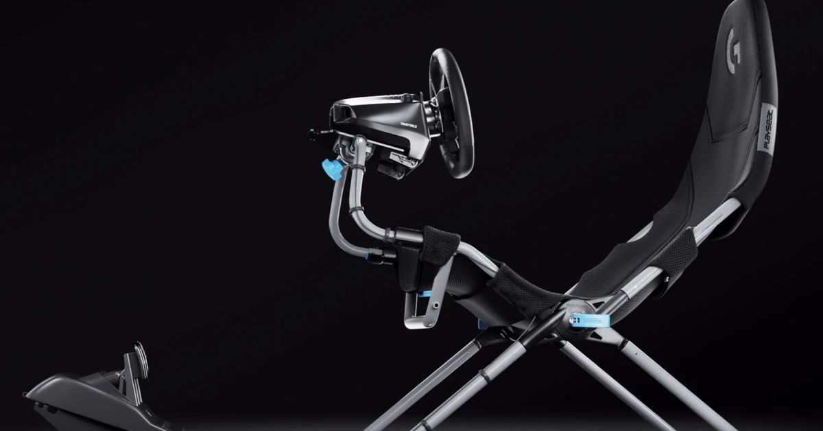 Logitech’s lightweight racing chair folds up for easy storage – Warungku Teknologi