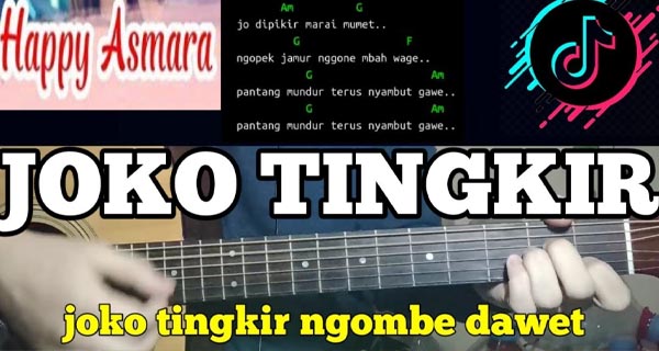 Chord Gitar & Lirik Joko Tingkir